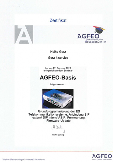 2022 agfeo basis Heiko Gerz